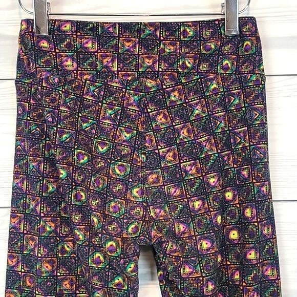 LulaRoe Tween leggings geometric print Women's Size S - Picture 5 of 11